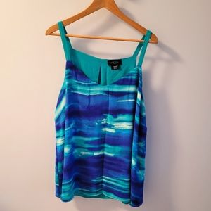 Sz 20 Women's Michel Studio camisole blouse from Addition Elle